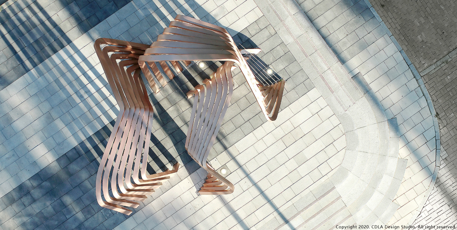 Public art is a symbol of its time and context. Integrating this public art with the streetscape will be an opportunity to meld artistic expression and the daily experience of traversing Changchun CR-Land Mansion.